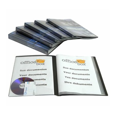 CARPETA CON 40 FUNDAS HFP PERSONALIZABLE