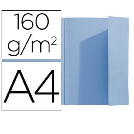 SUBCARPETA CON 1 SOLAPA EXACOMPTA A4 AZUL P/100