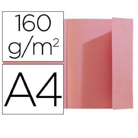 SUBCARPETA CON 1 SOLAPA EXACOMPTA A4 ROSA P/100