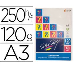 PAPEL COLOR COPY A3 120GR....