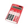 CALCULADORA MILAN SOBREMESA 12 DIG. ROJA