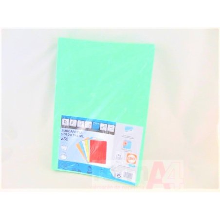 SUBCARPETA GIO FOLIO VERDE P/50 