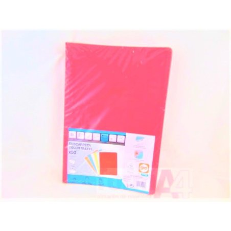 SUBCARPETA GIO FOLIO ROJO P/50