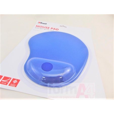 ALFOMBRILLA RATON GEL TRUST BIGFOOT AZUL