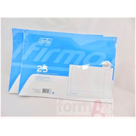 BOLSA BLANCA FIRMO 250X353MM. P/25