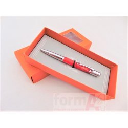 BOLIGRAFO MITAD COLOR MITAD METAL GIRO