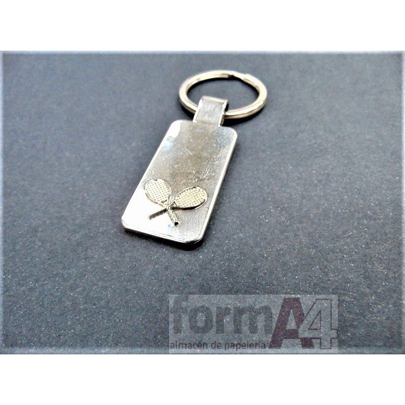 LLAVERO METALICO PLACA TENIS