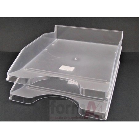 BANDEJA DE SOBREMESA PLASTICO FAIBO CRISTAL