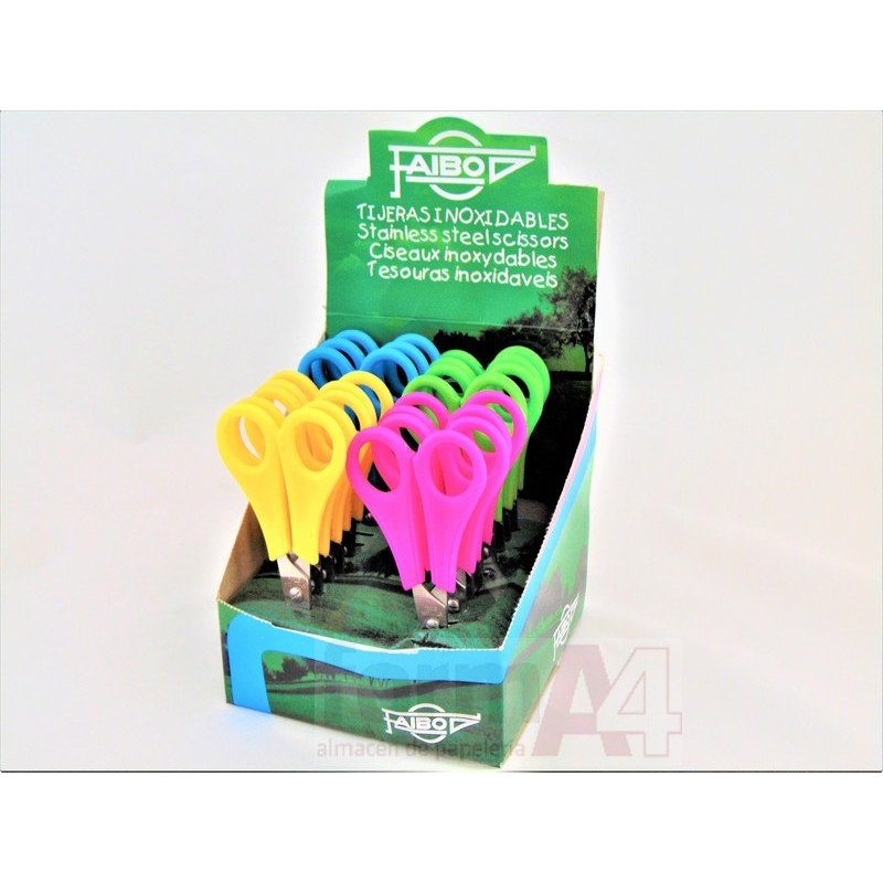 TIJERA ESCOLAR FAIBO 13CM.