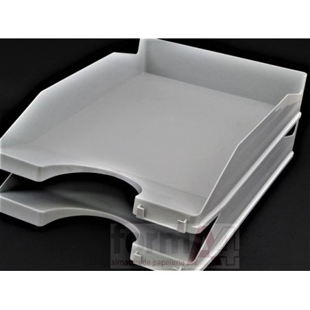 BANDEJA DE SOBREMESA PLASTICO FAIBO GRIS