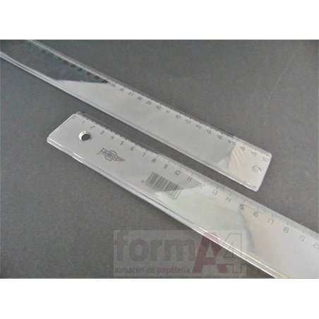 REGLA DE PLASTICO ESCOLAR FAIBO 50CM
