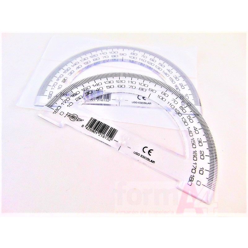 SEMICIRCULO ESCOLAR FAIBO 15CM.