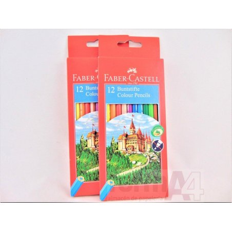 LAPICES DE COLORES FABER-CASTELL EST/12 
