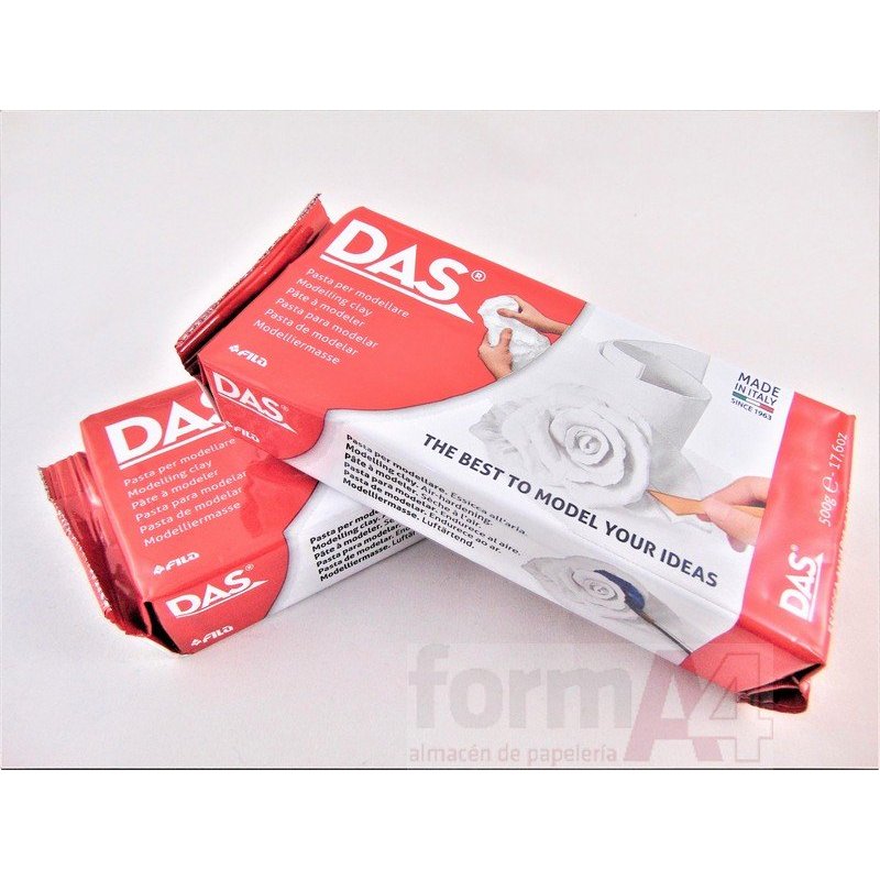 PASTA MODELAR DAS BLANCO 500 GR.