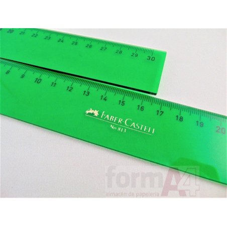 REGLA FABER-CASTELL 30 CM