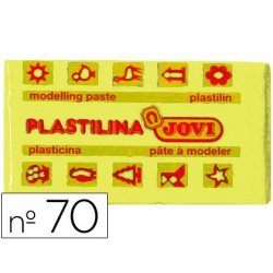 PLASTILINA JOVI 70 C/30 AMARILLO CLARO