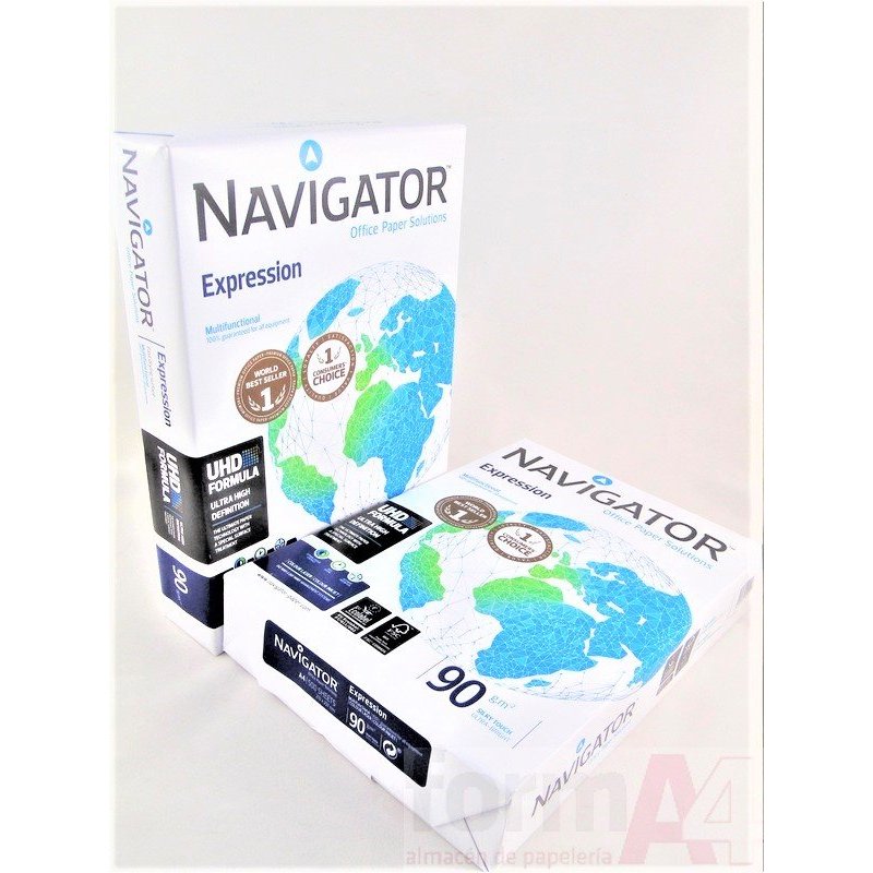 PAPEL MULTIFUNCION NAVIGATOR A4 90GR. P/500H.