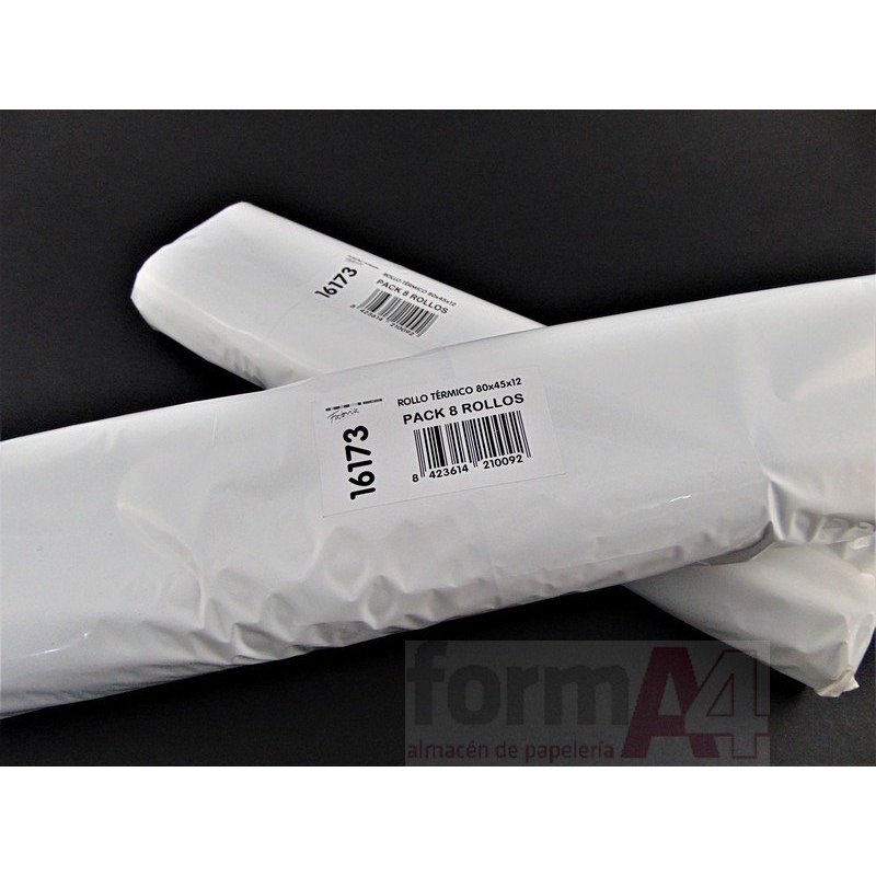 PAPEL TERMICO 80X45X12MM.
