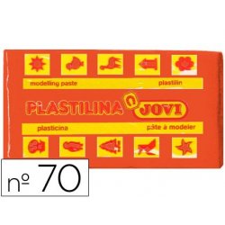 PLASTILINA JOVI 70 C/30 NARANJA