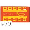 PLASTILINA JOVI 70 C/30 NARANJA