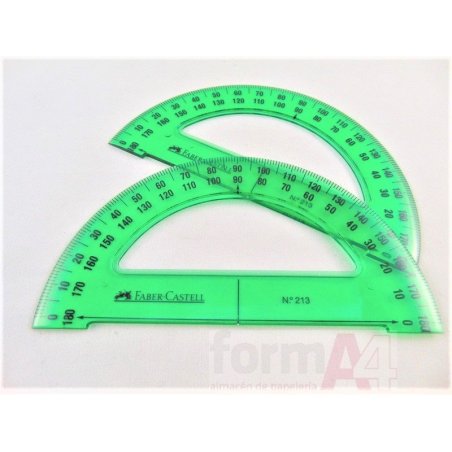 SEMICIRCULO ESCOLAR JOHAN-FABER 13CM