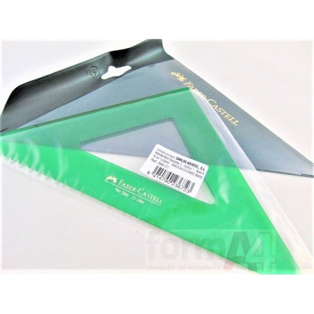 ESCUADRA FABER-CASTELL 21CM.