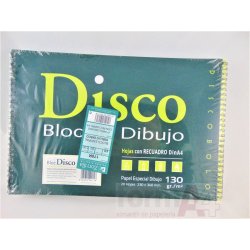 BLOC DIBUJO DISCO FOLIO...