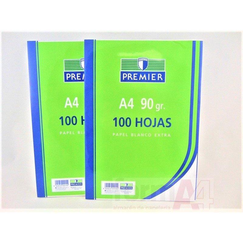 PAPEL EXTRA ZORRILLA A4 90GR. P/100H.