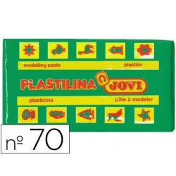 PLASTILINA JOVI 70 C/30 VERDE CLARO