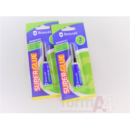 PEGAMENTO SUPER GLUE BISMARK 3GR.