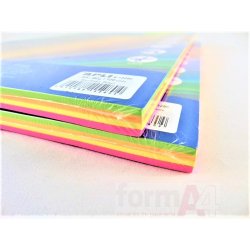 PAPEL MULTIF. APLI A4 80GR. COLORES FLUOR P/100H 