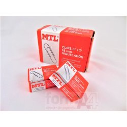 CLIPS NIQUELADOS MTL Nº 1,5...