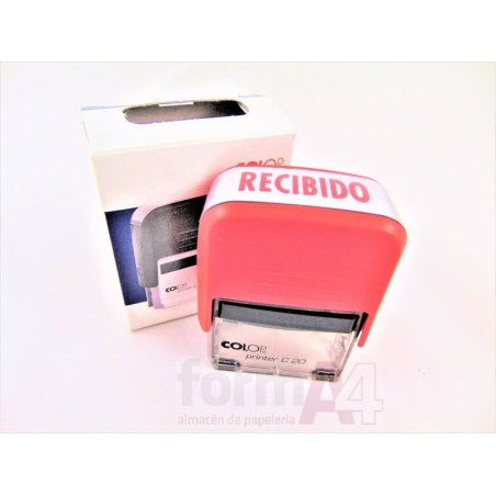SELLO AUTOMATICO COLOP PRINTER 20 "RECIBIDO"
