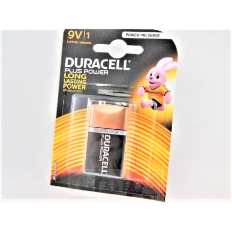 PILA ALCALINA DURACELL PLUS 9V