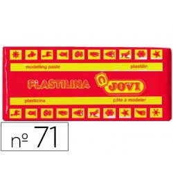 PLASTILINA JOVI 71 C/15 ROJO