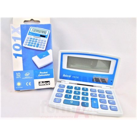 CALCULADORA SOBREMESA IBICO 10 DIG. 101X