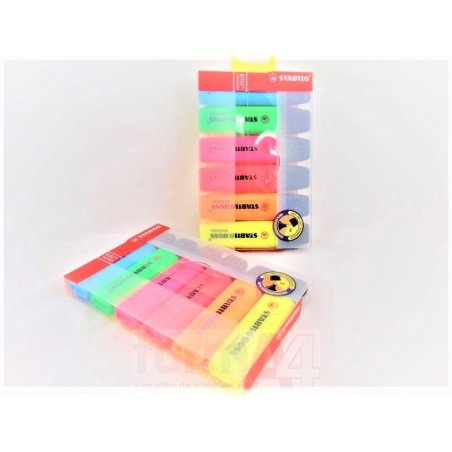 MARCADOR FLUORESCENTE STABILO BOSS EST/6