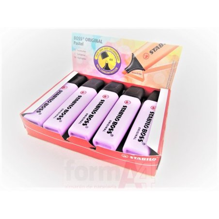 MARCADOR FLUORESCENTE STABILO BOSS BRISA VIOLETA