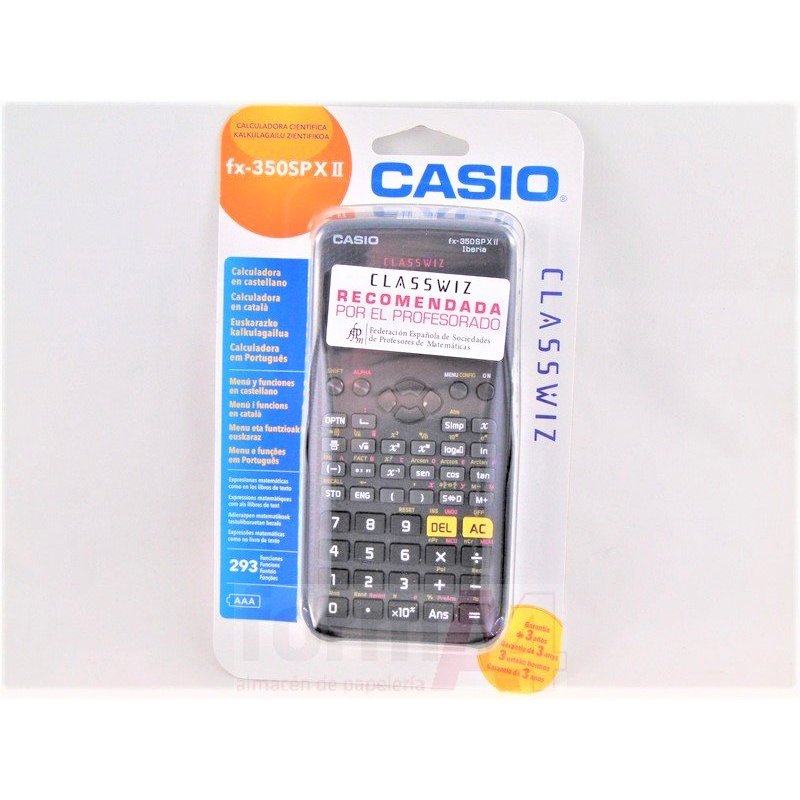 CALCULADORA CIENTIFICA CASIO FX-350SPXII