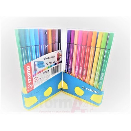 ROTULADOR STABILO PEN 68 PARADE LILA EST/20