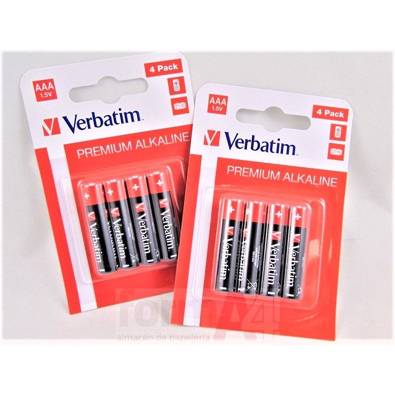 PILA ALCALINA VERBATIM AAA B/4