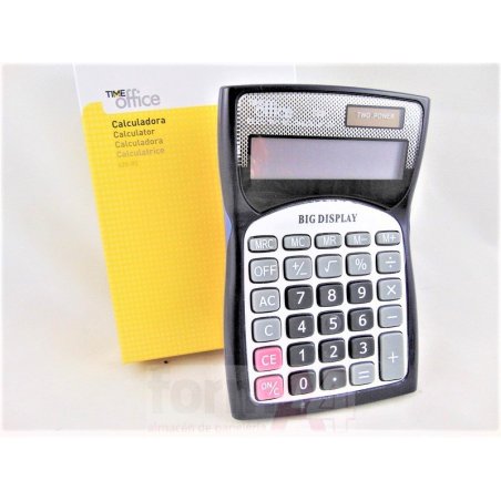 CALCULADORA SOBREMESA TIMEOFFICE 628-85 8 DIGITOS