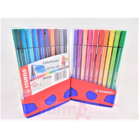 ROTULADOR STABILO PEN 68 COLOR PARADE EST/20
