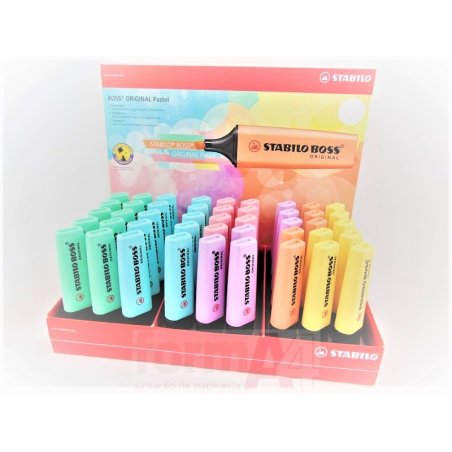MARCADOR FLUORESCENTE STABILO BOSS PASTEL EXP/45