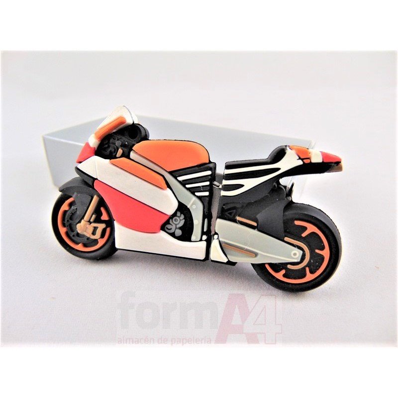MEMORIA USB MOTO CARRERAS 8GB