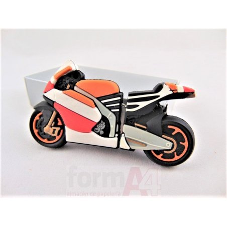 MEMORIA USB MOTO CARRERAS 8GB