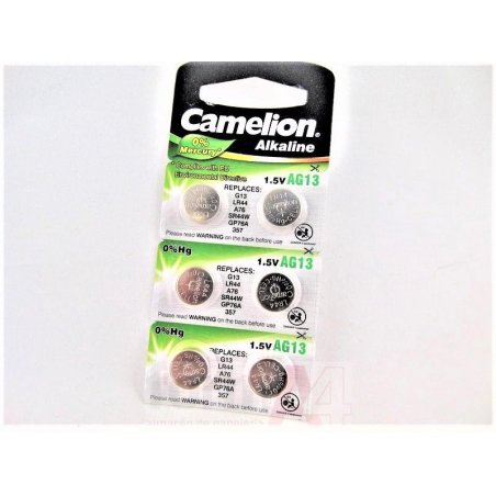 PILA BOTON CAMELION AG13/G13/LR44/A76/GP76A B/2