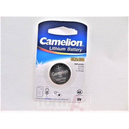PILA BOTON CAMELION CR2430/DL2430/5011LC/E 3V