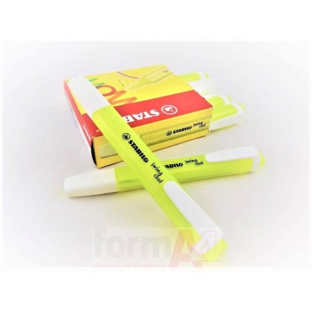 MARCADOR FLUORESCENTE STABILO SWING COOL AMARILLO