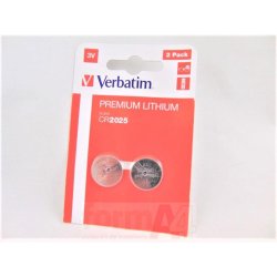 PILA BOTON VERBATIM CR2025 P/2